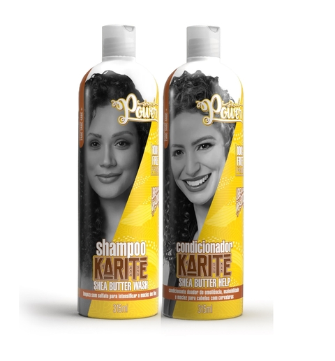 Soul Power Karite Kit Shampoo + Condicionador 315ml
