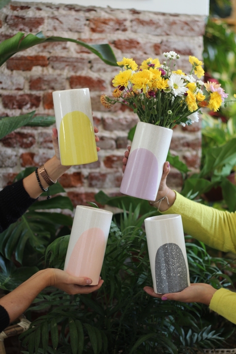 Florero Cerámica Color