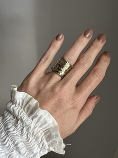 Anillo corteza bronce