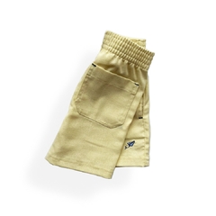 SHORTS INFANTIL LINHO AMARELO na internet