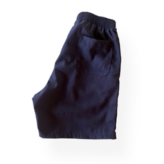SHORTS ADULTO LINHO AZUL MARINHO - NINO BOYSWEAR