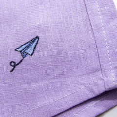 Imagem do CAMISA LINHO INFANTIL LAVANDA
