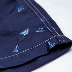 SHORTS INFANTIL ESTAMPA NINO MARINHO - NINO BOYSWEAR