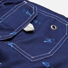 SHORTS INFANTIL ESTAMPA NINO MARINHO na internet