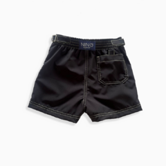 SHORTS INFANTIL BASIC BLACK (FIVELA) na internet