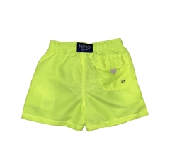 SHORTS INFANTIL AMARELO NEON - comprar online