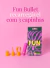 Vibrador Bullet Fun 4 x 1 Com 3 Capas De Texturas Distintas - Good Vibres - comprar online