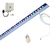 KIT BARRA RGB SUMERGIBLE 210cm control remoto touch