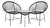 Juego sillas y mesa capri - comprar online