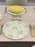 Capa de Tecido para Sousplat Limão Siciliano - Casa Dávila Decoração & Estilo