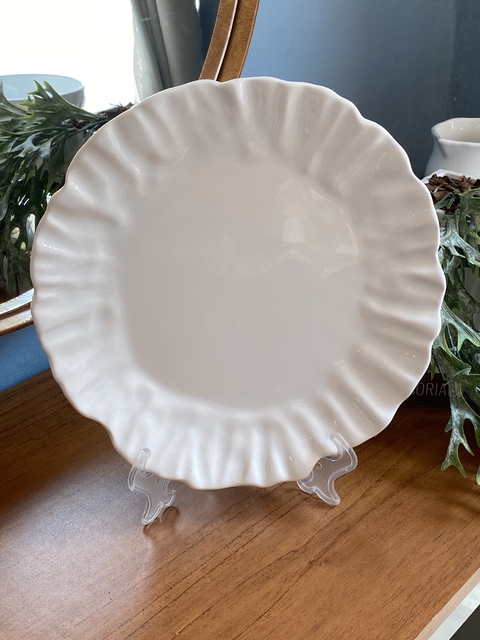 Jogo 6 Pratos Rasos Branco 28 cm - Scalla