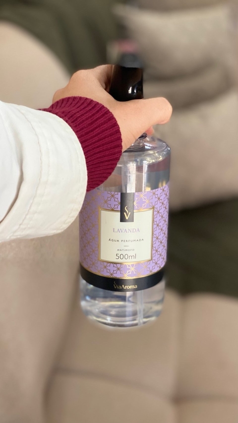 Água Perfumada para Tecidos Lavanda 500 ml