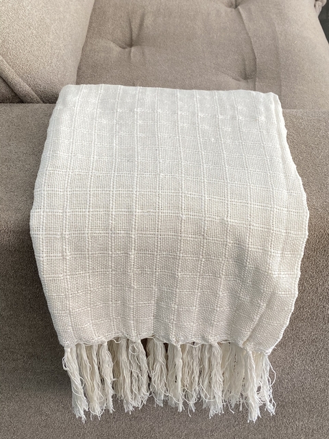Manta para Sofá OFF White