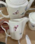 Conjunto Café 3 Peças Branco Borboleta Porcelana Wolff - comprar online