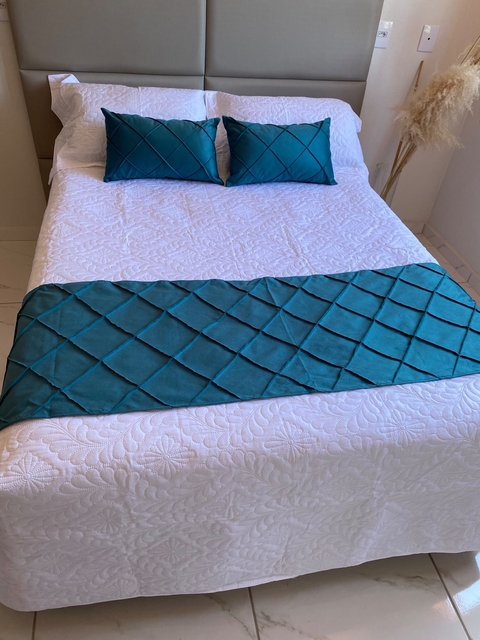 Cobre Leito Branco - Casal King