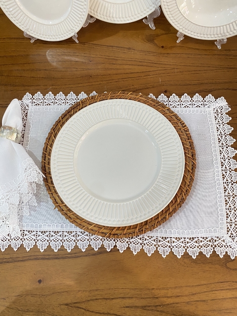 Conjunto 6 Pratos Jantar Roma - Porto Brasil