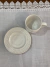 Conjunto 6 Xícara de Café com Pires Branco Roma - Porto Brasil - loja online