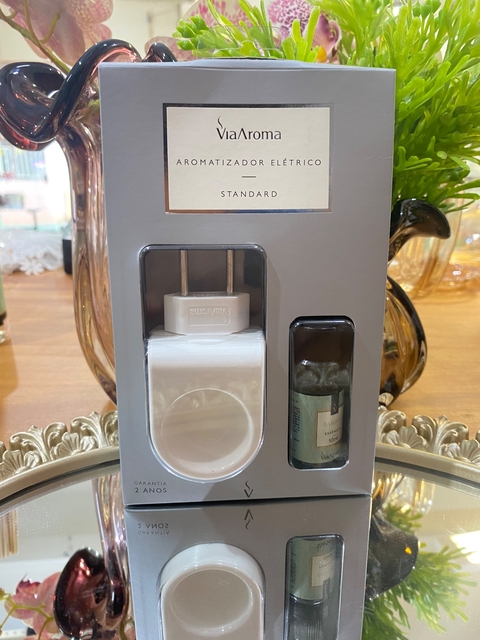 Aromatizador Elétrico + Essência Bamboo Via Aroma