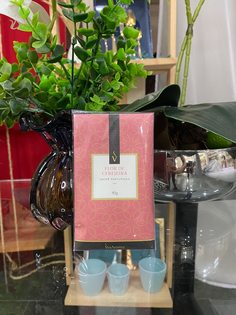 Sachê Perfumado Flor de Cerejeira