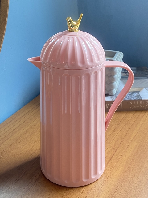 Garrafa Térmica Bird Rosa 1 Litro