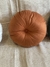 Almofada Redonda Terra Cota em Suede - comprar online