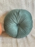 Almofada Redonda Verde Suede - comprar online