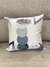 Capa de Almofada Minimalista Azul - comprar online