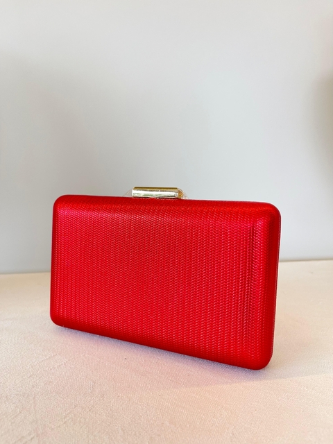 Clutch Gold Red