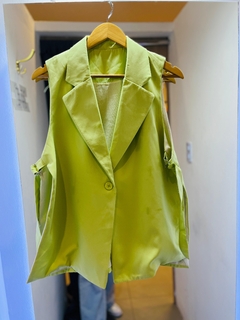 Chaleco sastrero verde