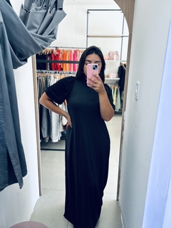 Vestido con mangas princesas