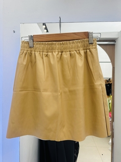 Pollera de eco cuero
