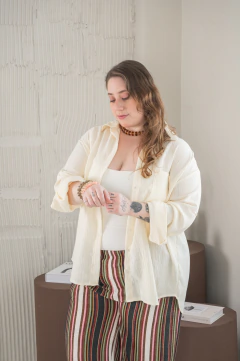 Camisa de lino