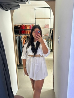 Vestido de fibrana