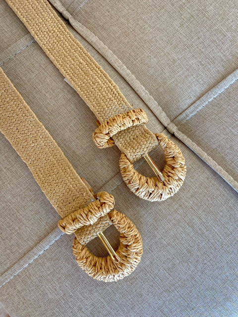 Cinto elastico palha - comprar online