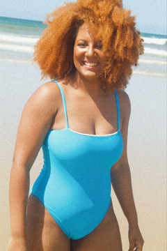 Maiô Ágata blue - Duas Marés