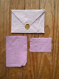 Tarjetas De Invitación En Papel Reciclado X 50 Unds en internet