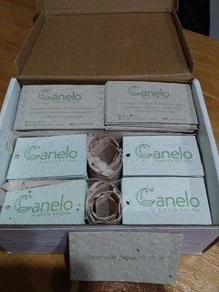Tarjetas personales o para negocio en Papel Reciclado x 100 en internet