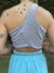 Cropped canelado - comprar online