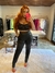 Calça Courino jogger
