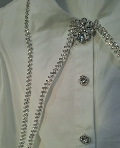 BLUSA CUELLO PIEDRAS 3223 en internet
