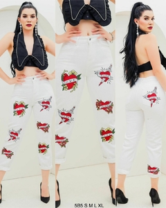 PANTALON MEZCLILLA CORAZON 1120 - comprar en línea