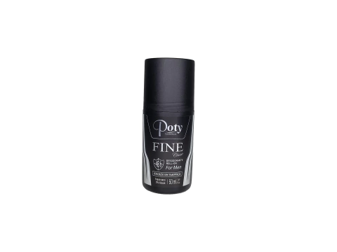 Desodorante Roll-on Fine Poty Cosméticos 50 ml