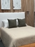 Gasa colores para cubre cama king + 2 almohadones - tienda online