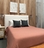 Gasa colores para cubre cama queen + 2 almohadones en internet