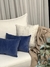 Almohadón Panne Azul - Mery Jeromín Deco