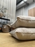 Almohadón Lino/Tussor Piedra - tienda online
