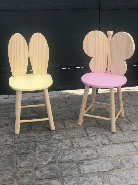 cadeira borboleta moderna tam. infantil