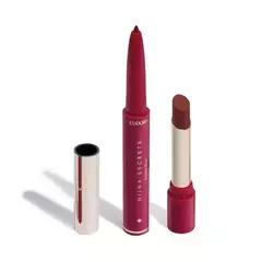 Batom Avelã Duo Perfect Match Niina Secrets 1,65g- Avelã - - Preciosas cosmético Produtos de qualidade e preço acessivel 
