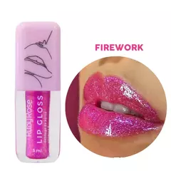 Lip Gloss Glitter - Ruby Rose
