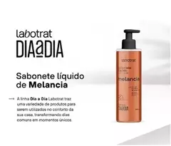 Sabonete Líquido Rosto e Corpo Melancia Labotrat Dia a Dia- 190ml
